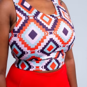 Thobeka shorts red 4