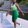 thobeka shorts green 2